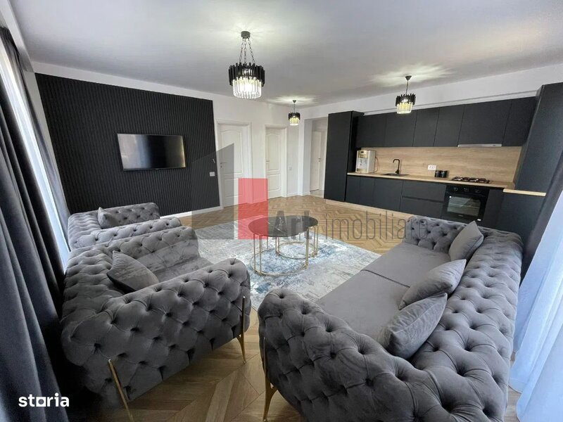 Bucurestii Noi Apartament cu 3 camere de vanzare in zona Damaroaia